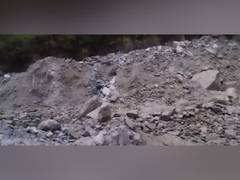 
      
      Uttarakhand: Badrinath highway blocked due to debris, man rescued
      
      