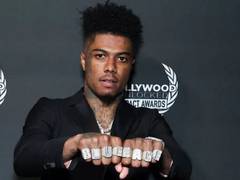 
      
      Blueface gets hospitalised after random guy stabbed him
      
      