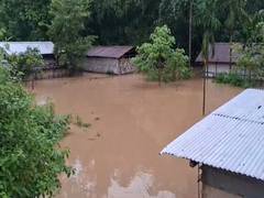 
      
      Flood situation in Assam turns grim again, 53,000 marooned
      
      