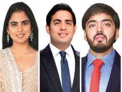 
      
      Isha, Akash, Anant appointed on Reliance Board
      
      