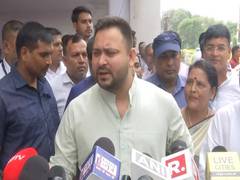 
      
      “Remark made only to confuse public”: Tejashwi Yadav 
      
      