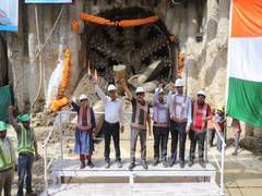 
      
      Tunnelling of the entire Delhi-GZB-Meerut corridor completed
      
      