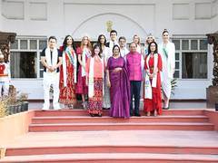 
      
      Miss World Karolina Bielawska meets Delhi LG, see pics  
      
      