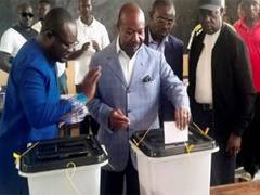 
      
      Gabonese military officers seize power, say polls not credible
      
      