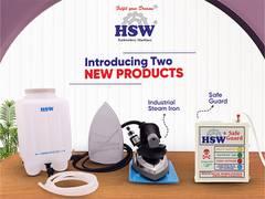 
      
      HSW Embroidery Machines Launches Industrial Steam Iron 
      
      