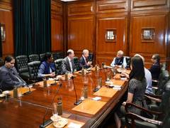 
      
      EAM S Jaishankar meets International Olympic Committee delegation
      
      