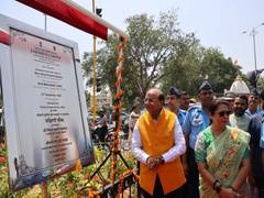 
      
      Delhi LG, Union MoS Meenakshi Lekhi dedicate Yakshini Chowk 
      
      