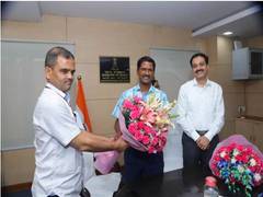 
      
      V. L. Kantha Rao takes charge as Secretary, Ministry of Mines
      
      