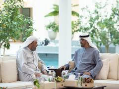 
      
      UAE President receives Deputy PM, Minister of Defence of Kuwait
      
      