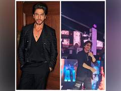 
      
      SRK grooves to 'Zinda Banda', 'Besharam Rang' with fans at a club
      
      