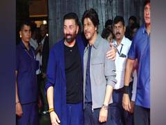 
      
      Shah Rukh Khan poses with Sunny Deol at ‘Gadar 2’ success bash
      
      