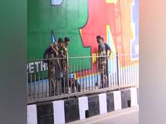 
      
      Paramilitary Force with senior police officers deployed
      
      