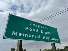 
      
      California highway named after Indian-origin officer
      
      