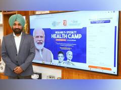 
      
      Satnam Singh launches registration portal for health camp
      
      