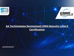 
      
      SA Technologies Triumphs with CMMI Services Maturity Level 5 
      
      