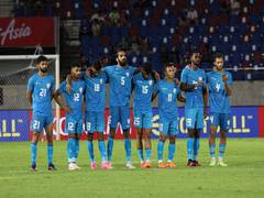 
      
      India men's football team bows out of Kings Cup
      
      