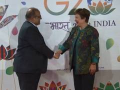
      
      G20 Summit: IMF Chairman Kristalina Georgieva arrives in Delhi
      
      