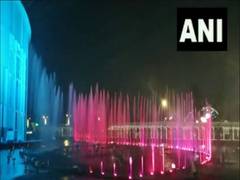 
      
      G20: Fountain show organised at Delhi's Bharat Mandapam
      
      