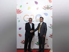 
      
      WHO chief Dr Tedros, ILO Director General arrive in India for G20
      
      