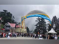 
      
      Himachal Tourism organises paragliding demo in Shimla
      
      