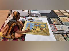 
      
      Madhubani exponent showcases ‘Chandrayaan-3’ at G20 exhibition
      
      