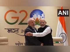 
      
      PM Modi holds bilateral meeting with Brazil President
      
      