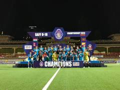 
      
      India emerge SAFF U16 champions, defeat Bangladesh 2-0 in final
      
      