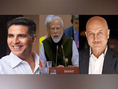 
      
      Akshay, Anupam heap praise on PM Modi for success of G20 summit
      
      