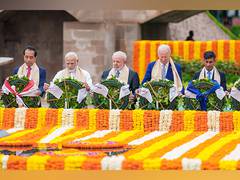 
      
      India-US partnership rooted in Mahatma Gandhi’s principle: Biden
      
      