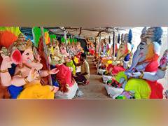 
      
      Eco-friendly idols of Lord Ganesha being prepared in Tamil Nadu
      
      