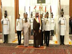 
      
      President Murmu meets Saudi Arabia Crown Prince
      
      