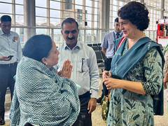 
      
      Priyanka Gandhi reaches Chandigarh Airport
      
      