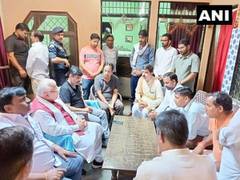 
      
      Haryana CM Khattar meets family of youth killed in Nuh violence
      
      