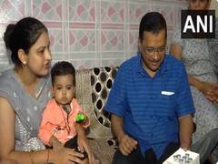 
      
      Kejriwal visits family of boy suffering from rare genetic disease
      
      