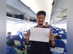 
      
      TDP worker protests inside plane in Vizag Airport; detained
      
      