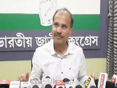 
      
      Adhir takes pot shots at Mamata over ED summons to Abhishek
      
      