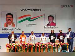 
      
      Dharmendra Pradhan, Dr Dhan Singh Rawat Inaugurate UPES ON
      
      