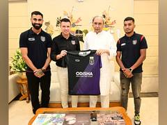 
      
      CM Patnaik presented with Odisha FC jersey ahead of ISL 2023
      
      