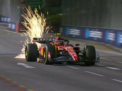 
      
      Carlos Sainz tops practice to seal Ferrari's clean sweep
      
      