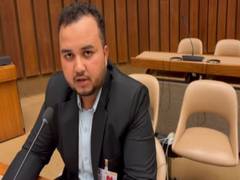 
      
      Activist from Gilgit Baltistan raises human rights issues  
      
      