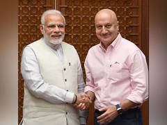 
      
      Anupam Kher shares special birthday wish for PM Modi
      
      