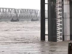 
      
      Narmada water level above danger mark in Gujarat's Bharuch
      
      