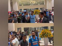 
      
      Team India returns to hotel after Asia Cup victory
      
      