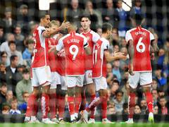 
      
      Trossard's strike powers Arsenal to 1-0 win over Everton
      
      