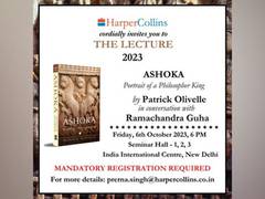 
      
      HarperCollins presents 3rd edition of Lecture on 'Ashoka'
      
      