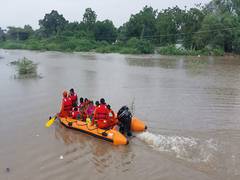 
      
      Gujarat: NDRF personnel rescue over 150 people from Aravalli
      
      