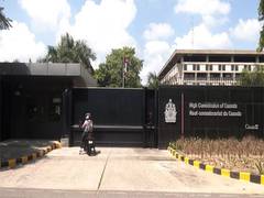 
      
      Delhi: Security increased outside Canadian High Commission 
      
      