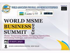 
      
      WASME Celebrates Excellence at World MSME Business Summit 2023
      
      