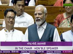 
      
      Time to accomplish resolves and begin new journey: PM Modi
      
      