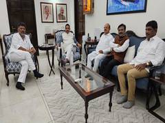 
      
      DK Shivakumar meets Prahlad Joshi
      
      